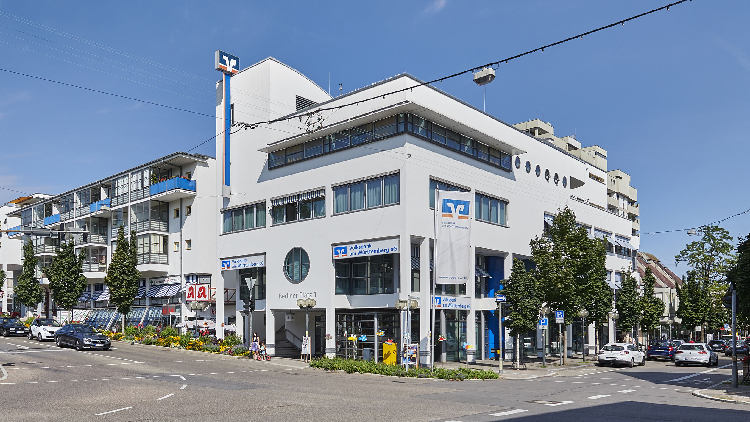 Volksbank am Württemberg eG, 21, Arlbergstraße, Untertürkheim, Stuttgart, Baden-Württemberg, 70327, Deutschland