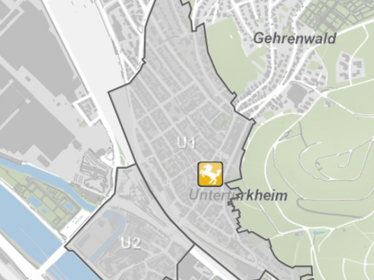 Untertürkheim – Parkraummanagement ab 1. Juli 2021