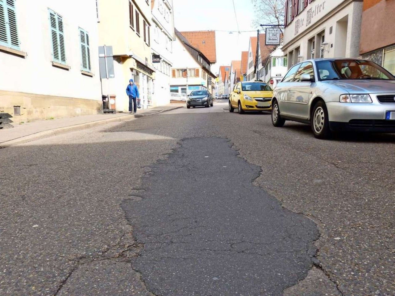 Sperrungen in Untertürkheim: Marode Straßen werden saniert