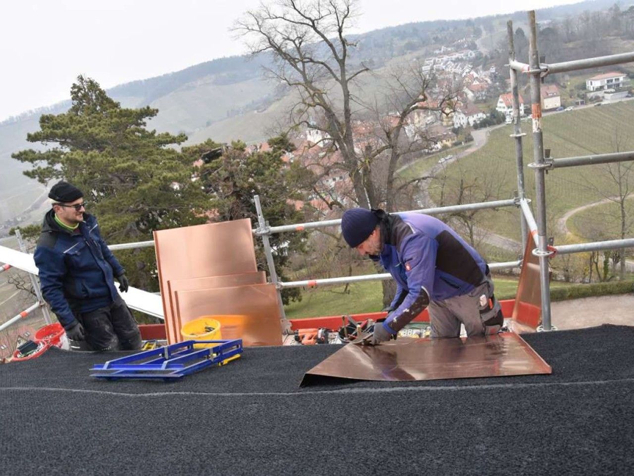 Grabkapelle in Rotenberg: Neues Kupferdach fürs Mausoleum