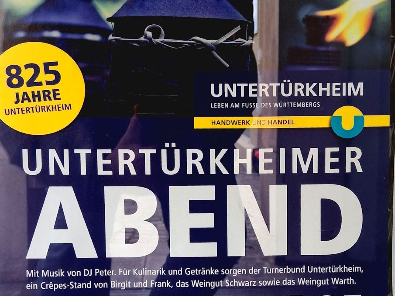 Untertürkheimer Abend – Freitag 4. Juli 2025 von 18 – 22 Uhr
