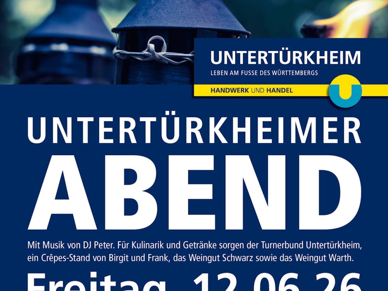 Untertürkheimer Abend am 12. Juni 2026 - 18-22 Uhr