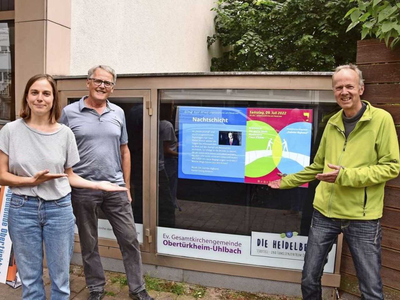 Kirche in Obertürkheim: Kirchliche Infos im Vorbeigehen