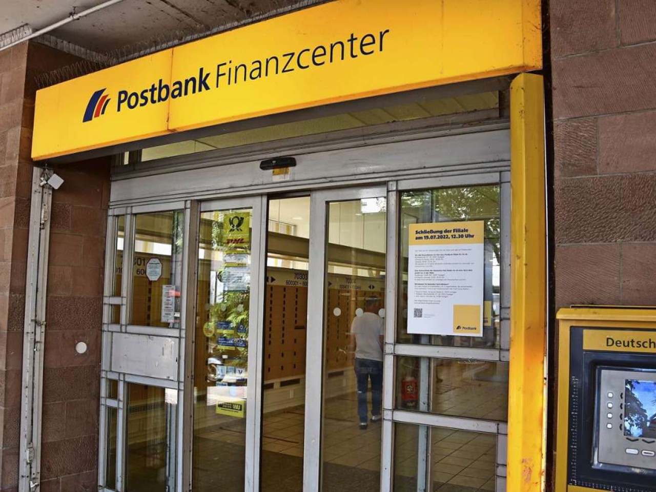 Post in Untertürkheim: Zentrales Postbank-Center schließt