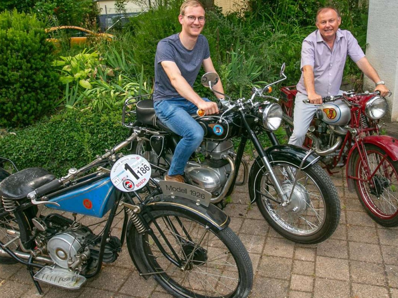 Kultmotorrad UT aus Untertürkheim: Zwei Esslinger polieren 100 Jahre alte Motorradmarke wieder auf