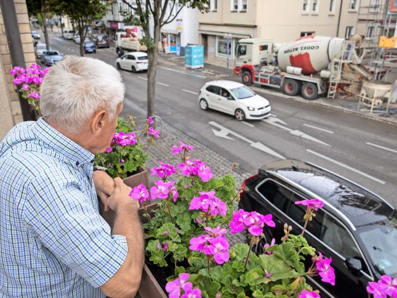 Wohnen in Fellbach: Balkonien klappt wegen Lärm nur sonntags